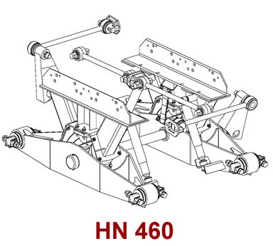 HN 460 Hendrickson Suspension